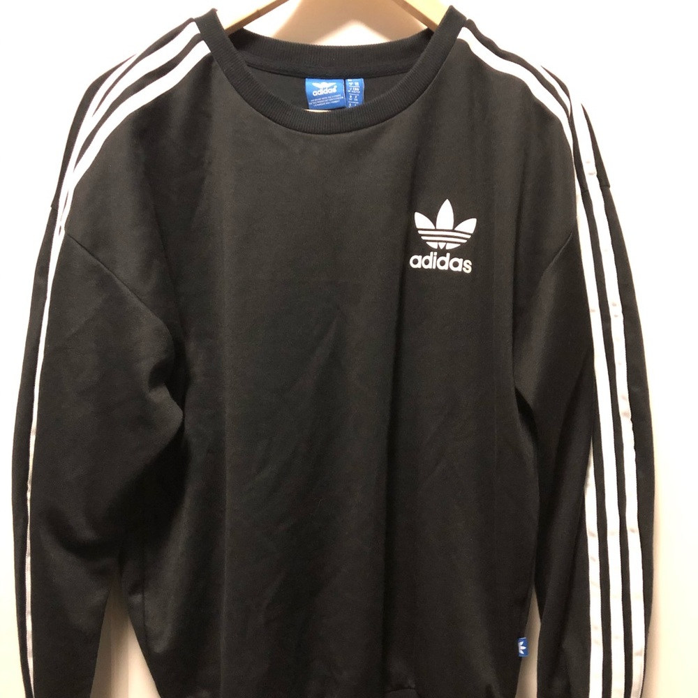 Adidas Originals 3-Stripes Crewneck Sweatshirt XS